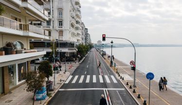 Ξεκινά την Κυριακή η πιλοτική πεζοδρόμηση της Λεωφόρου Νίκης στην παραλία Θεσσαλονίκης