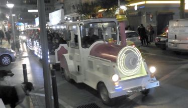 Δεν θα λειτουργήσει σήμερα το χριστουγεννιάτικο τρενάκι λόγω τεχνικού προβλήματος