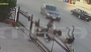 Ημαθία: Παράσυρση πεζής  μετά από σύγκρουση αυτοκινήτου με μηχανή