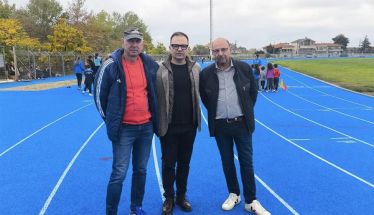 Επίσκεψη κλιμακίου του ΣΕΓΑΣ στο ΔΑΚ «Βικέλας» και θετικά σχόλια για το νέο ταρτάν