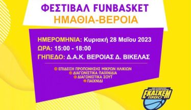 Έρχεται το Φεστιβάλ «FUNBASKET» στο ΔΑΚ Βικέλας