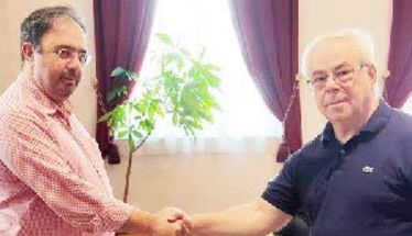 Μετά τον θάνατο του Χρήστου Κεφτέ, ορκίστηκε πρόεδρος Πολυδενδρίου,  ο Ηλίας Μπατσαράς