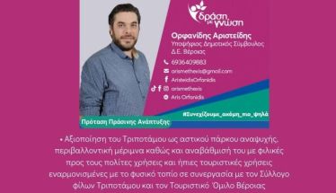 Αρης Ορφανίδης: Πρόταση Πράσινης Ανάπτυξης