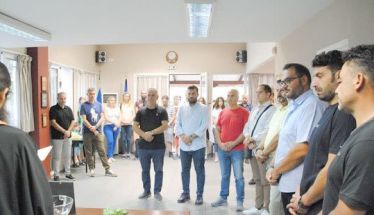 Αγιασμός στα γραφεία του Συλλόγου Κρητικών Ν. Ημαθίας
