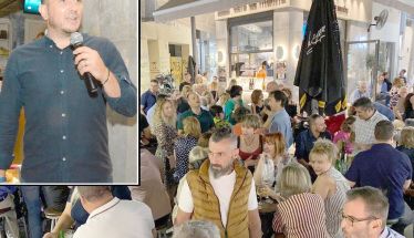 Με φίλους και υποστηρικτές συναντήθηκε ο Λεωνίδας Ακριβόπουλος