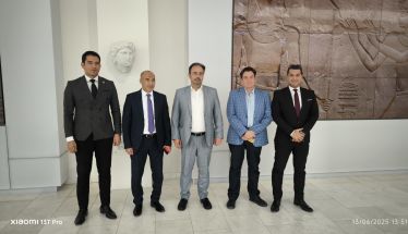 Την Βεργίνα και το Μουσείο των Αιγών επισκέφθηκαν  Αιγύπτιοι αξιωματούχοι - Συνάντηση με τον Δήμαρχο Βέροιας