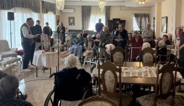 Χαιρετισμοί της Θεοτόκου  στο Γηροκομείο Βέροιας