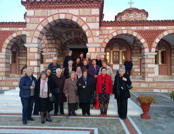 Προσκυνηματική επίσκεψη του ΚΑΠΗ Δ. Βέροιας στον Άγιο Αθανάσιο Κολινδρού