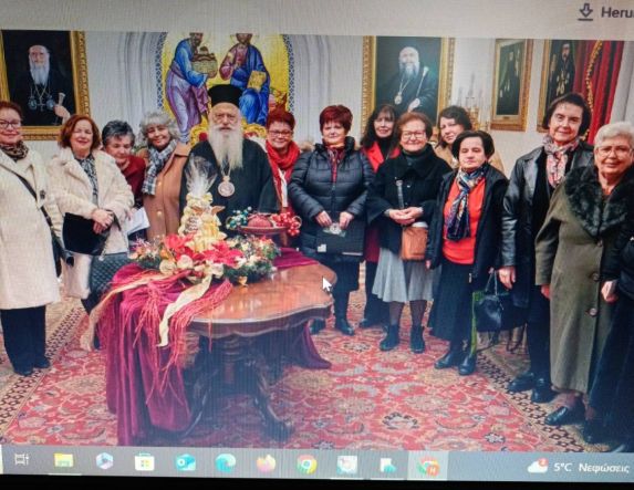 Το ΚΑΠΗ Δήμου Βέροιας έψαλε τα Χριστουγεννιάτικα Κάλαντα στον Μητροπολίτη και στον Δήμαρχο