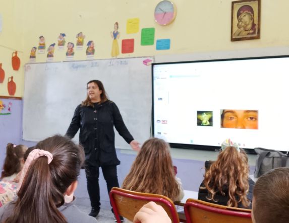  «Προσέχω τα μάτια μου»: Μια επιτυχημένη εκδήλωση στο Δημοτικό Σχολείο Σταυρού