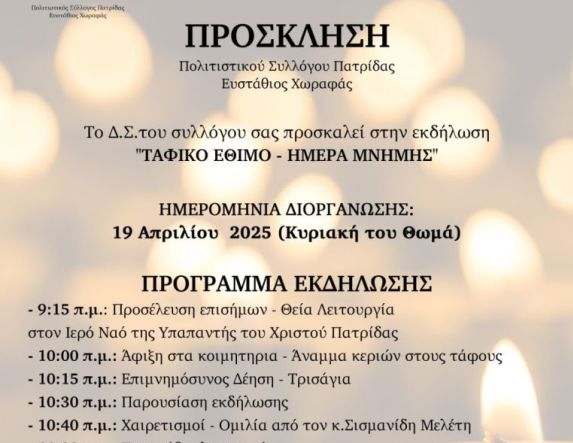 Πολιτιστικός Σύλλογος Πατρίδας 