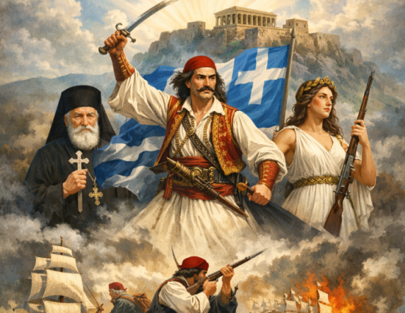 Πρόγραμμα εορτασμού της 25ης Μαρτίου  2026 στον Δήμο Νάουσας