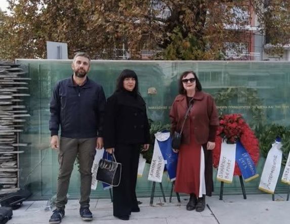 Κατάθεση στεφάνου για το Πολυτεχνείο