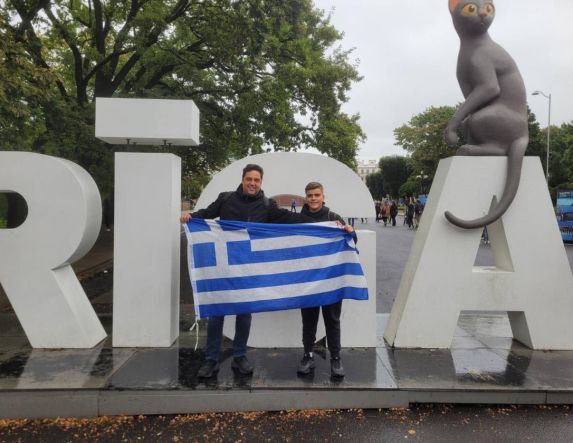 Με την Εθνική μπάσκετ στη Ρίγα ο Πέτρος Κουτόβας