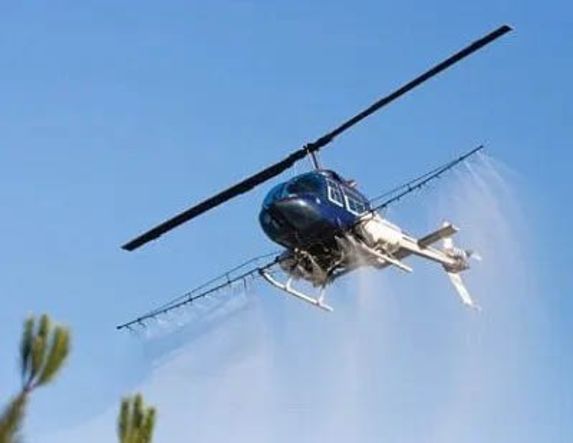 Αεροψεκασμός για την καταπολέμηση των κουνουπιών σε ορυζώνες και υγροτοπικά συστήματα της Περιφέρειας Κεντρικής Μακεδονίας (παγίδα Κλειδίου)