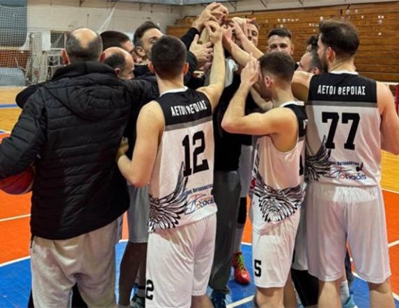 Σημαντική νίκη για τους Αετούς Βέροιας επί των Τιτάνων Παλαμά