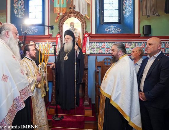 Πανηγυρίζει ο Ναός της Αγίας Τριάδος στο Πανόραμα Βεροίας