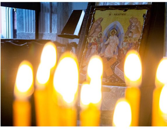 Πρόγραμμα για την πρώτη  Ανάσταση, την τελετή της Αναστάσεως και τον Εσπερινό της Αγάπης