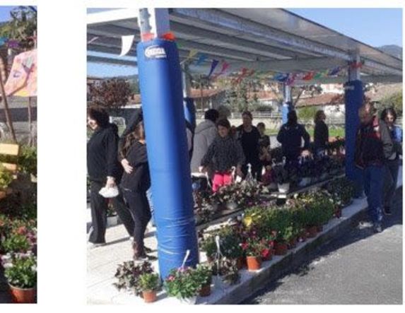 Δεύτερη ανθοέκθεση στο Δημοτικό Σχολείο Αγίας Βαρβάρας