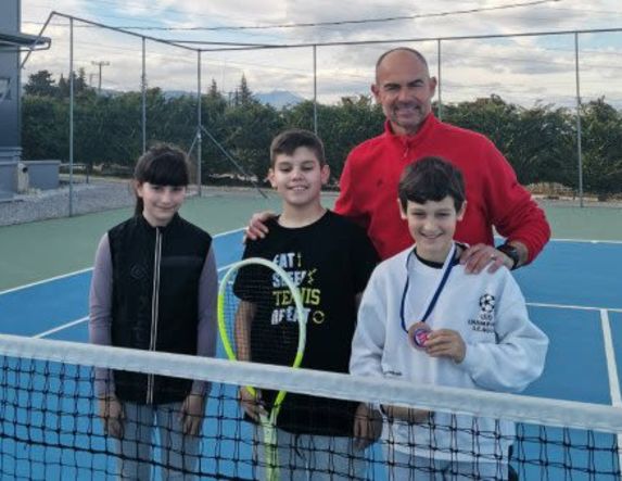 3η θέση ο Λιμπάντσης  Θανάσης του Ομίλου Αντισφαίρισης ΑΛΕΞΑΝΔΡΟΣ Βέροιας.