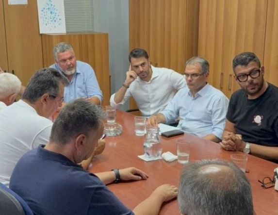 Επίσκεψη κλιμακίου στην Ημαθία Πολιτική προτεραιότητα για το ΠΑΣΟΚ – ΚΙΝΑΛ η ολοκληρωμένη διαχείριση του νερού, για ύδρευση και άρδευση -Συναντήσεις με διοικήσεις των Δ Ε Υ Α, Αλεξάνδρειας, Νάουσας, Βέροιας και εκπροσώπους των ΤΟΕΒ