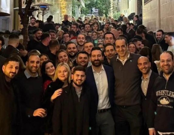 Χριστουγεννιάτικη συνάντηση Γρηγόρη Δημητριάδη με την οικογένεια της ΟΝΝΕΔ