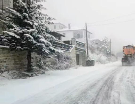 «Άσπρη» μέρα χθες στην Ημαθία