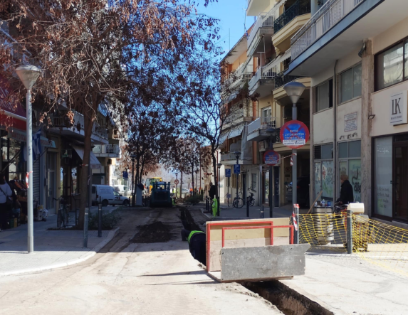 Βέροια: Σε Εδέσσης και Μ. Αλεξάνδρου σήμερα οι εργασίες εκσκαφής φυσικού αερίου