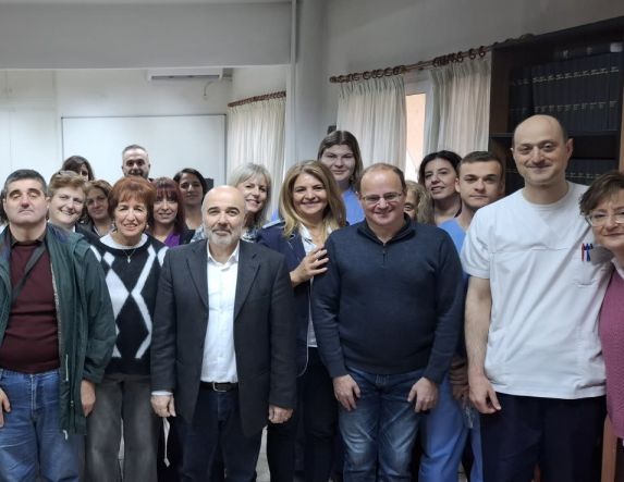 ΝΟΣΟΚΟΜΕΙΟ ΝΑΟΥΣΑΣ:  Επίσκεψη από το «Υφάδι»,  για την Παγκόσμια Ημέρα  Ατόμων με Αναπηρία