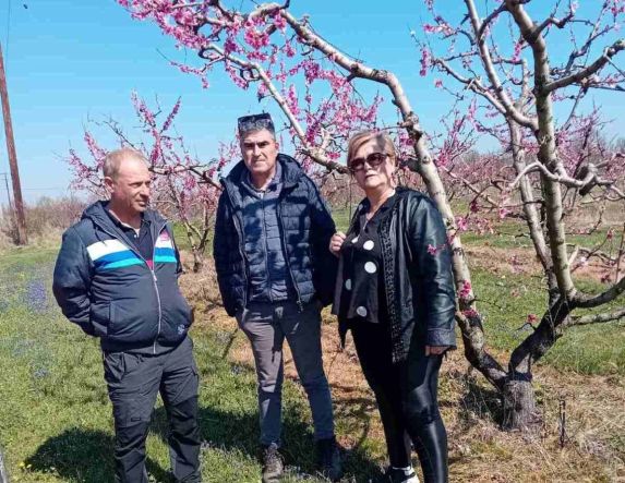 Επισκέψεις στoν ΕΛΓΑ και σε αγροκτήματα που υπέστησαν ζημιές