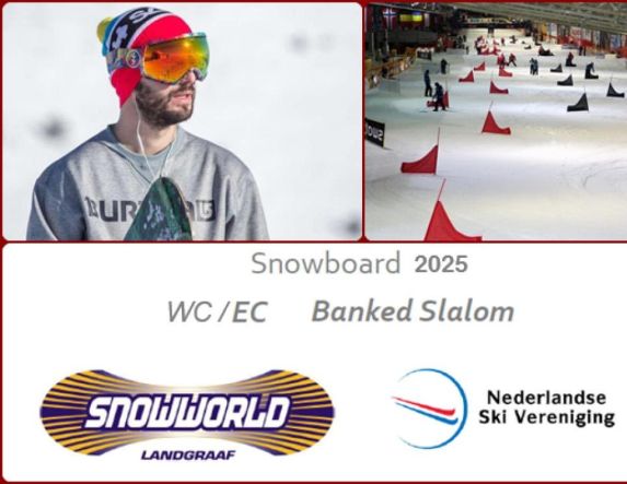 Στο Παγκόσμιο Κύπελλο Para Snowboard o Κωνσταντίνος Πετράκης του 