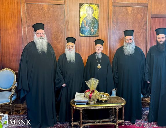 Επίσκεψη του Μητροπολίτη  και του Βοηθού Επισκόπου στο Οικουμενικό Πατριαρχείο