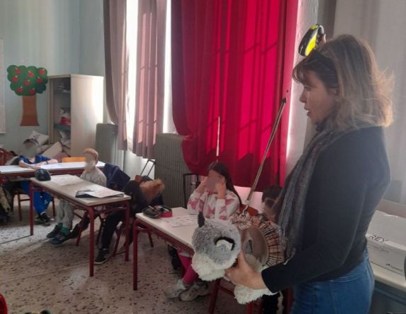 Δράση του Δήμου Βέροιας για την  συνύπαρξη ανθρώπων και ζώων,  στο 1ο Δημοτικό Σχολείο Μακροχωρίου