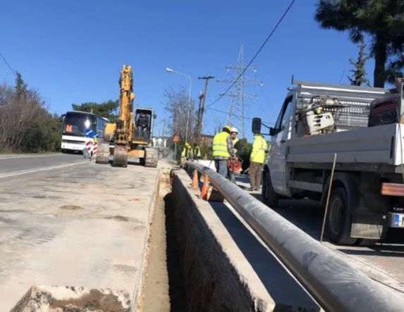 Νέα παράταση κυκλοφοριακών ρυθμίσεων στην οδό 28ης Οκτωβρίου στην πόλη της Αλεξάνδρειας, για την κατασκευή αγωγού φυσικού αερίου