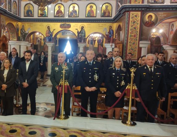 Τον Προστάτη της Αστυνομίας Άγιο Αρτέμιο, τίμησε η Ημαθία