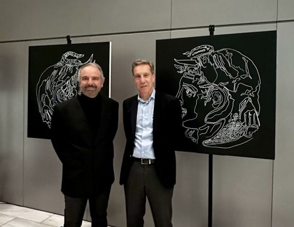 Στην έδρα της Ελληνικής Πρεσβείας στο Βερολίνο, ο «Αλέξανδρος της Τέχνης» του Νίκου Τσιαπάρα