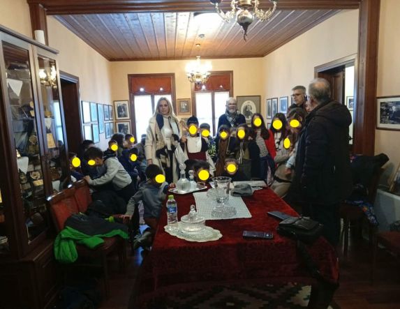 Επίσκεψη του 5ου Δημοτικού Σχολείου Βέροιας στον Σύλλογο Βλάχων