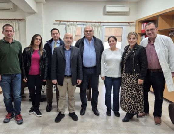 Το Νοσοκομείο Νάουσας και τον νέο Διοικητή του, επισκέφθηκε το ΔΣ του ΙΣΗ