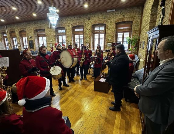 Πρωτοχρονιάτικα κάλαντα συλλόγων και φορέων στον Δήμαρχο Βέροιας