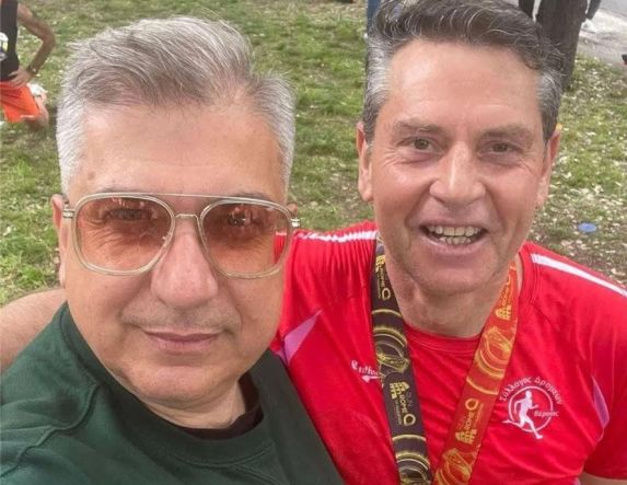 Ο «αειθαλής» Τάκης Κελεπούρης στον μαραθώνιο της Ρώμης