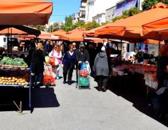 Αλλαγή ημέρας στην Λαϊκή Μελίκης και Πλατέος λόγω Χριστουγέννων και Πρωτοχρονιάς 