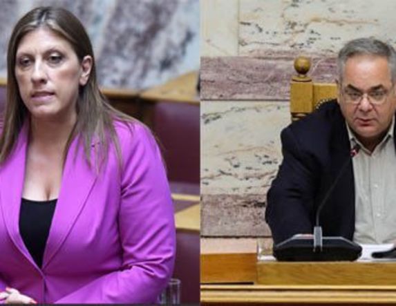 Επεισόδιο Κωνσταντοπούλου - Λαμπρούλη στην Βουλή την παραπέμπει στην Επιτροπή Δεοντολογίας