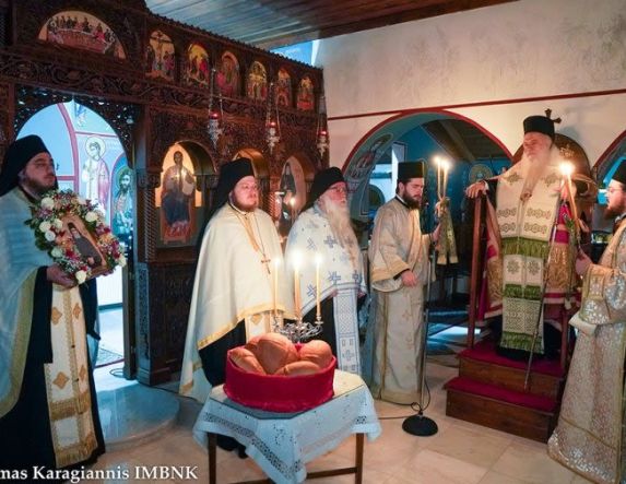 Πανηγυρικός Εσπερινός Οσίου Παϊσίου στην Ιερά Μονή Μουτσιάλης Βεροίας