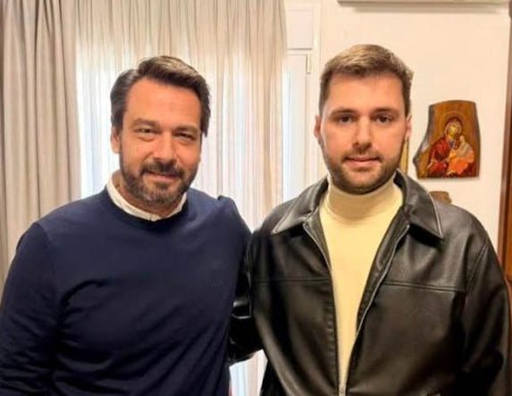 Μπαρτζώκας με τον νέο Πρόεδρο ΟΝΝΕΔ: Κοινός στόχος είναι η προσφορά στον τόπο και τους συμπολίτες μας