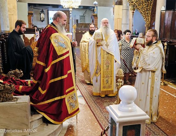 Εορτασμός του Αγίου Αθηναγόρου στον Μητροπολιτικό Ναό της Βεροίας - Ονομαστήρια του Πρωτοσυγκέλλου Αρχιμ. Αθηναγόρα Μπίρδα