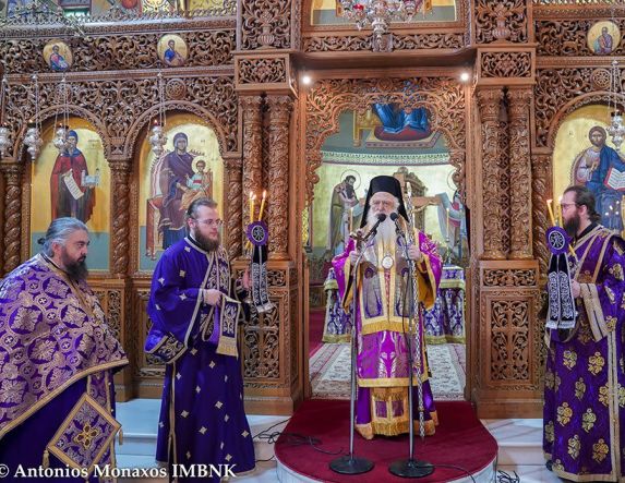 Προηγιασμένη  Θεία Λειτουργία στον πολιούχο της  Βεροίας