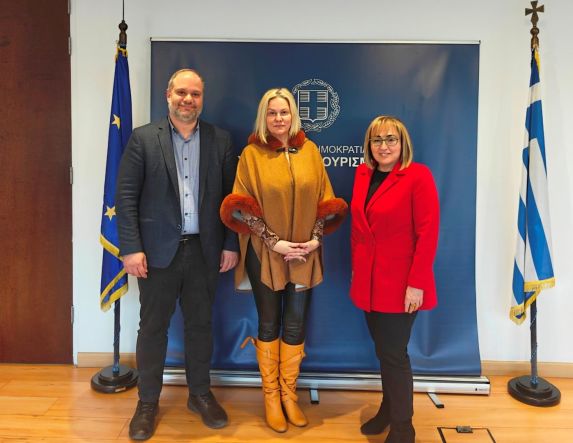 Η αναγνώριση των Ιαματικών Πηγών Αγίου Νικολάου Κοπανού Νάουσας      Στο Επίκεντρο της Συνάντησης του Δημάρχου Νάουσας Νίκου Κουτσογιάννη με τη Γενική Γραμματέα Τουριστικής Πολιτικής και Ανάπτυξης Βασιλική Κουτσούκου