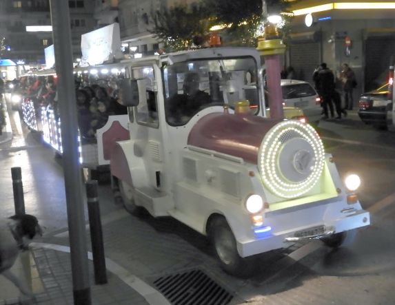 Δεν θα λειτουργήσει σήμερα το χριστουγεννιάτικο τρενάκι λόγω τεχνικού προβλήματος