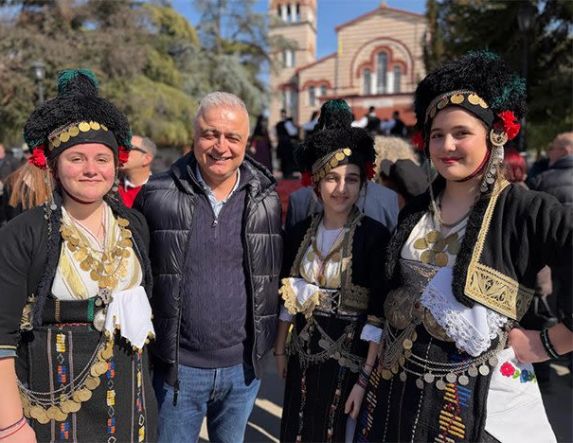 Από άκρη σε άκρη της Ημαθίας για τον εορτασμό της Καθαράς Δευτέρας ο Υφυπουργός Ανάπτυξης Λάζαρος Τσαβδαρίδης