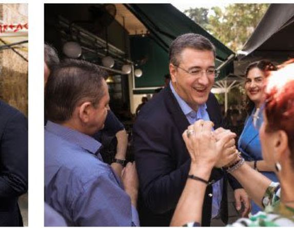 Περιφερειακή παράταξη «Αλληλεγγύη»: Περιοδεία του Απόστολου Τζιτζικώστα στη Βέροια και τη Νάουσα